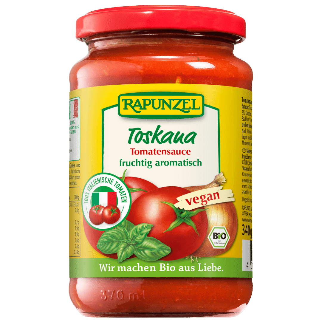 Bio Tomatensauce Toskana Von Rapunzel Bei Greenist De