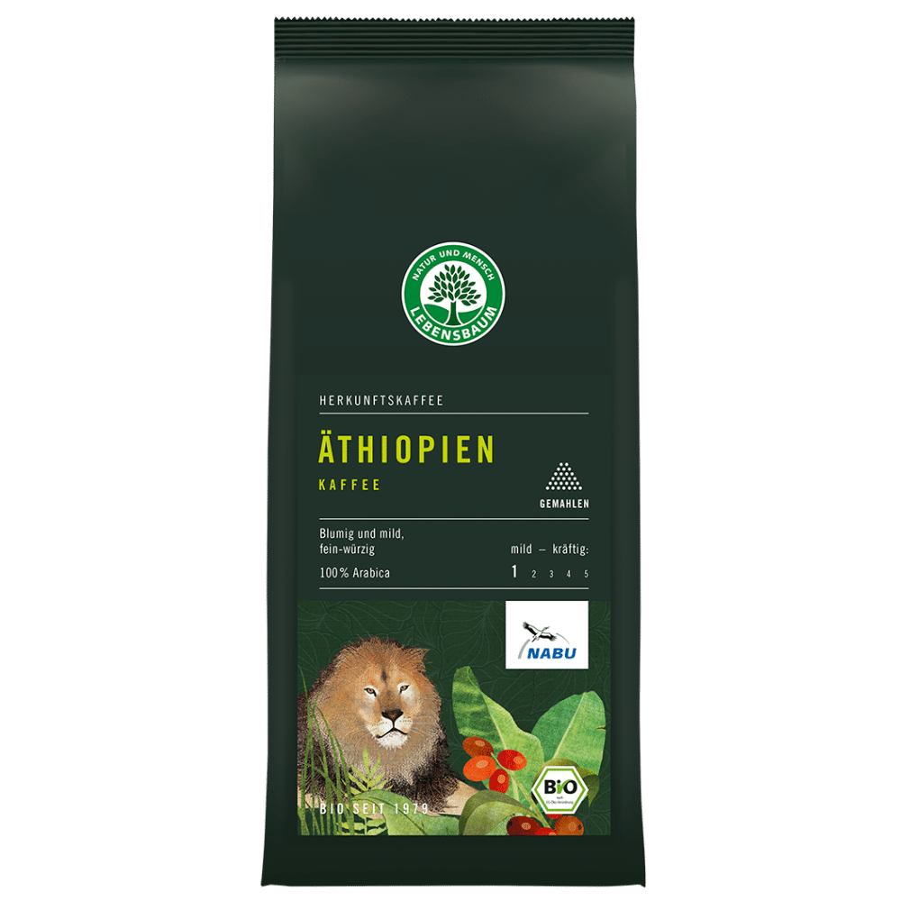 Økologisk kaffe fra Etiopien malet greenist dk