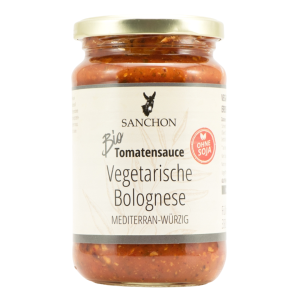 Sanchon Økologisk tomatsovs Vegetarisk Bolognese