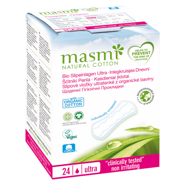 Masmi Organic Care Økologiske trusseindlæg Ultra