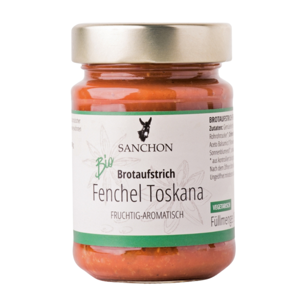 Sanchon Økologisk Fennikel Tuscany Spread