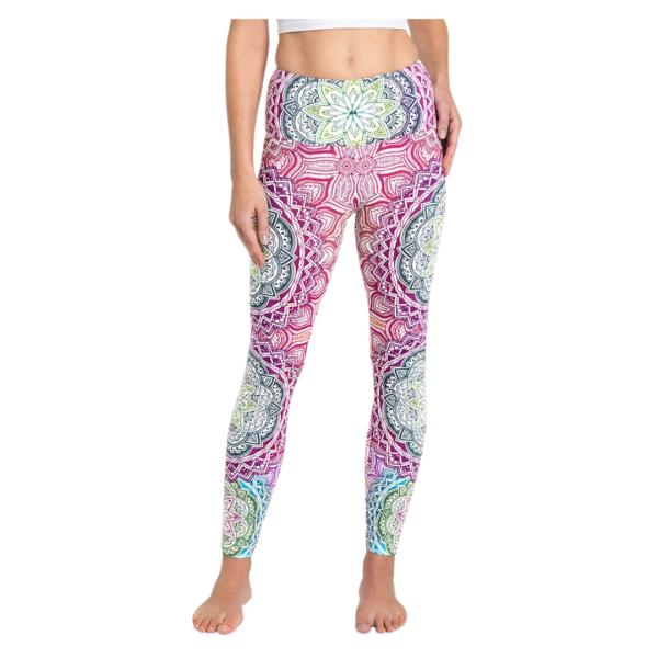 Spirit of Om Yoga Leggings - holi