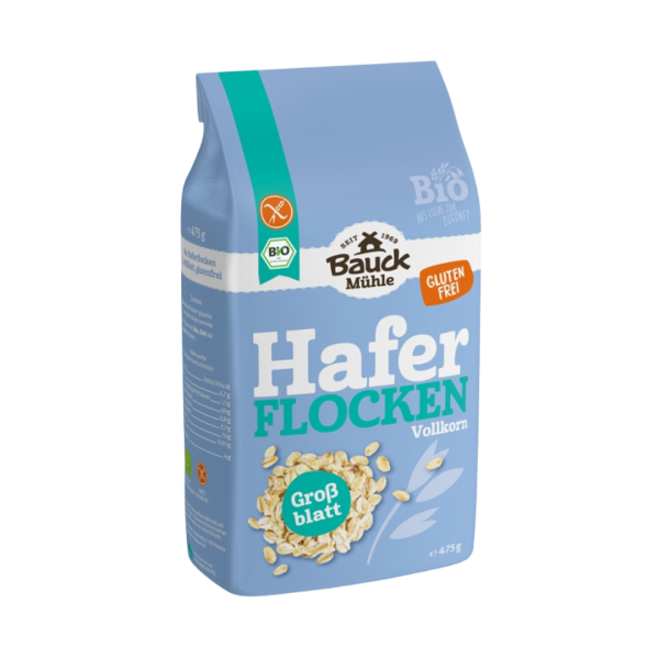 Bauckhof  Økologiske store havreflager glutenfri