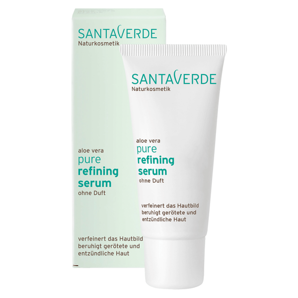 Santaverde Pure Refining Serum uden parfume, 30ml