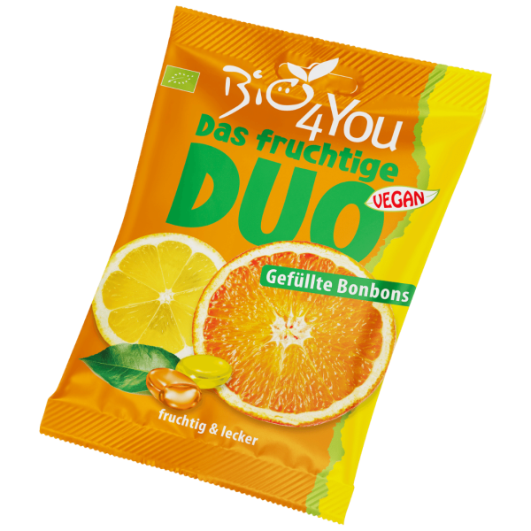 Bio4You Bio Das fruchtige Duo Bonbons