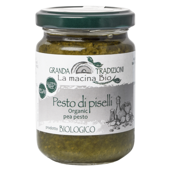 Granda Traditioni Økologisk pesto med ærter, 130 g