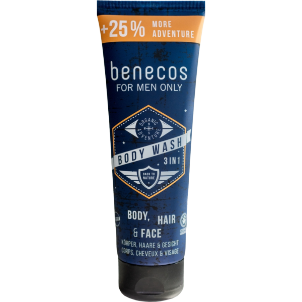 benecos Body Wash 3in1 for men only