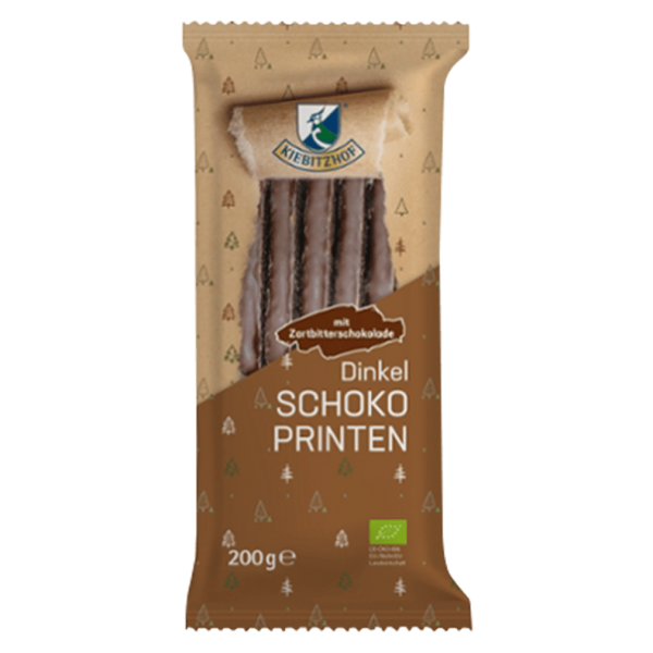 Kiebitzhof Økologisk Spelt Printen med chokolade