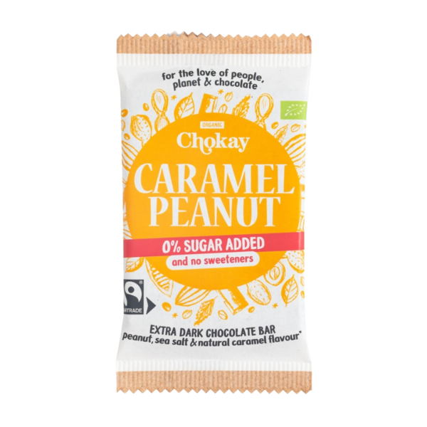 Chokay BV Bio Peanut Caramel Fair Trade - Bar