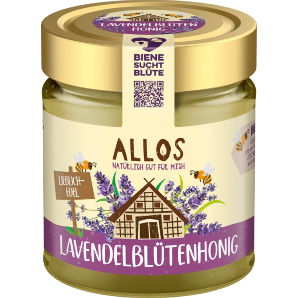 Allos Allos Lavendelhonig, 500g