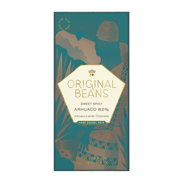 Original Beans Økologisk Zoque 88% mørk chokolade, 70 g