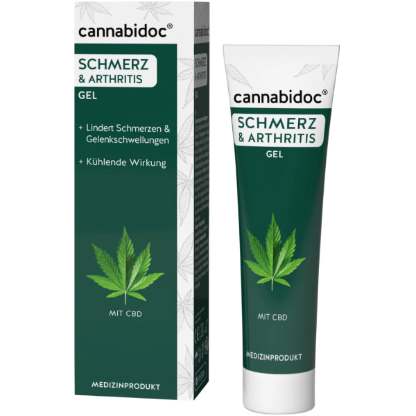 cannabidoc SCHMERZ &amp; ARTHRITIS GEL, 50 ml