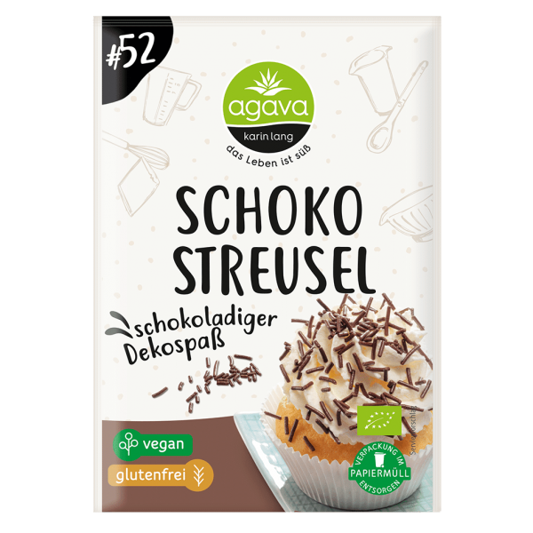 agava Økologisk chokoladestøvkorn