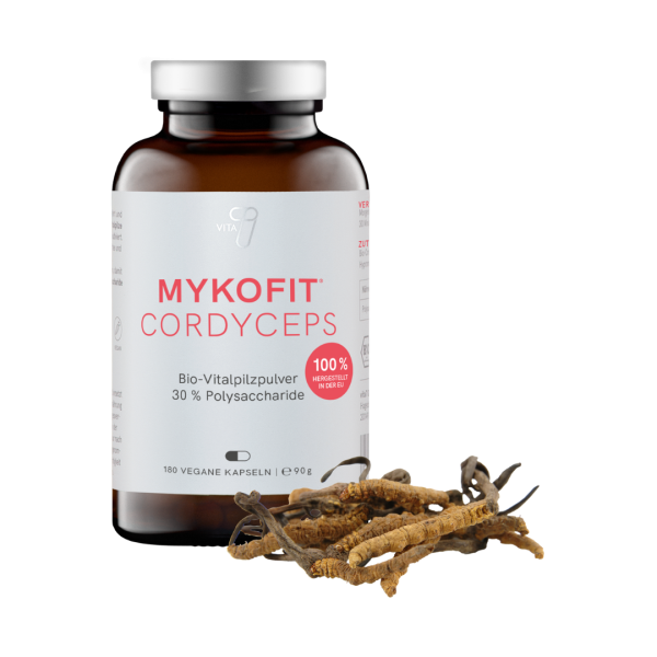 vita7 MYKOFIT Økologisk Cordyceps Kapsler