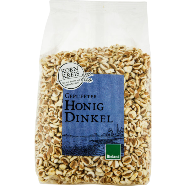 Kornkreis Bio Honig Dinkel gepufft, 200g