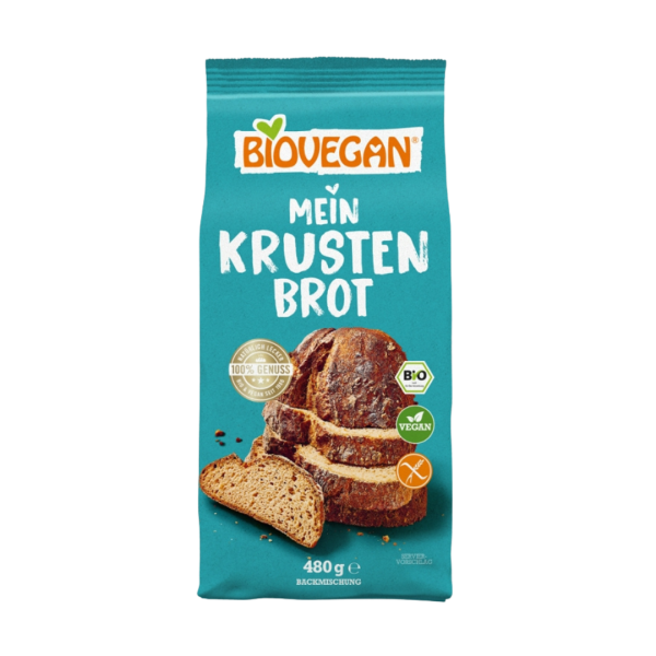 Biovegan Økologisk mit sprøde brød med skorpe