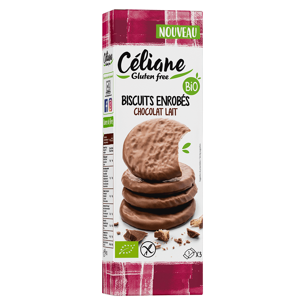 Økologisk mælk chokolade overtrukket cookies - greenist.dk