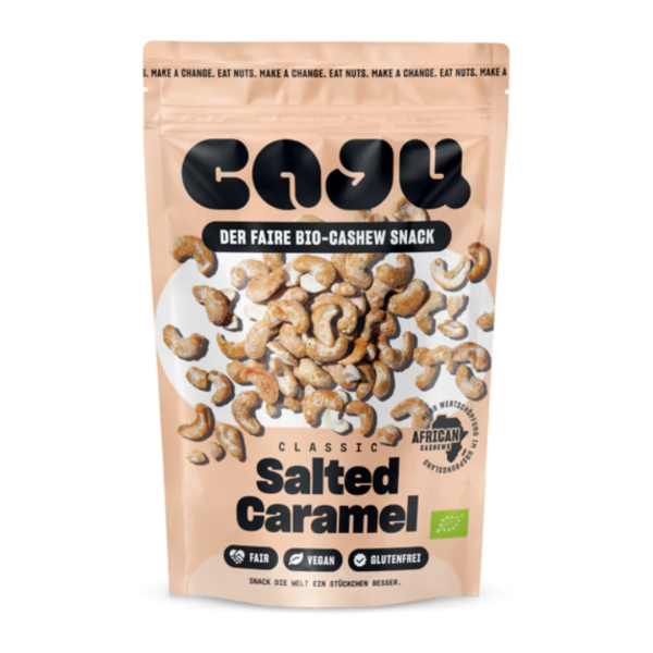 caju Bio Cashew Snack Salted Caramel