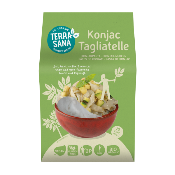 TerraSana Økologiske konjac tagliatelle-nudler