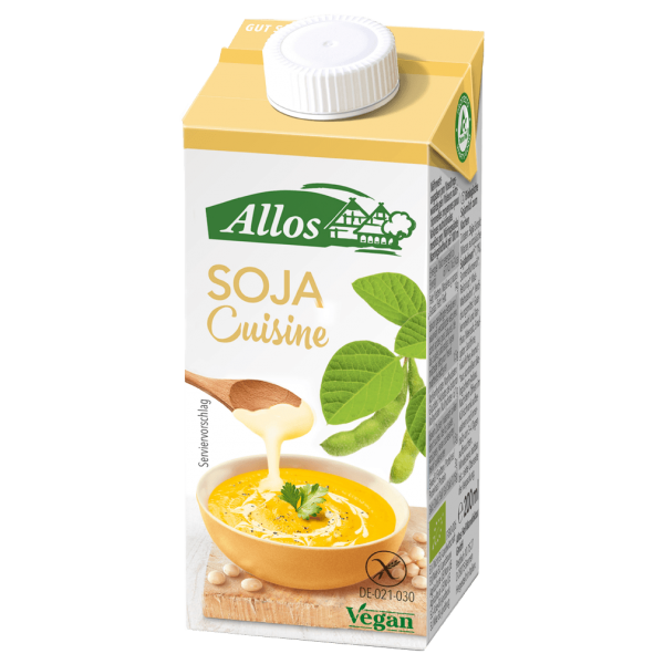 Allos Økologisk soja Cuisine, 200ml