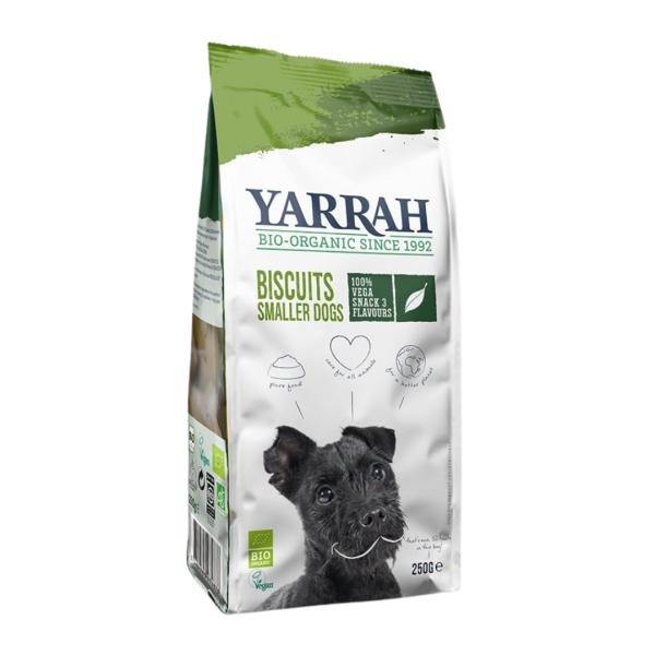 Yarrah Bio-Hundekekse Vegane für kleinere Hunde