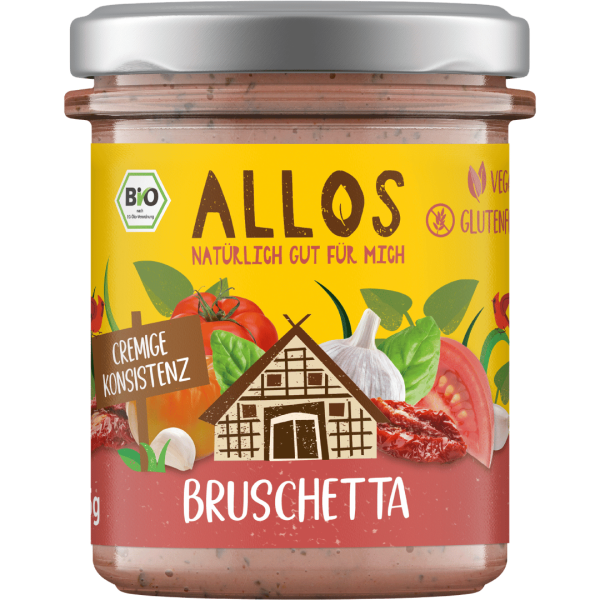 Allos Bio Streichgenuss Bruschetta