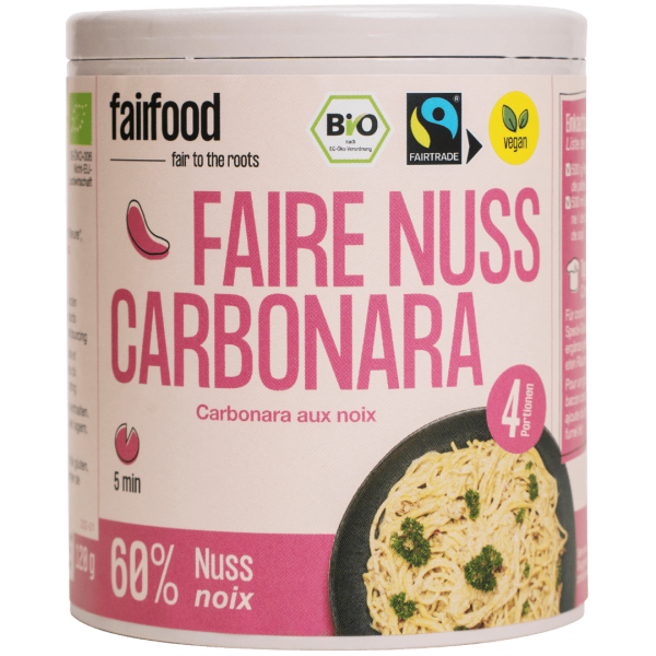 fairfood Faire Nuss Carbonara Papierdose, 120g