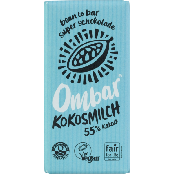 Ombar Bio Raw Kokosmilch Schokolade 70g