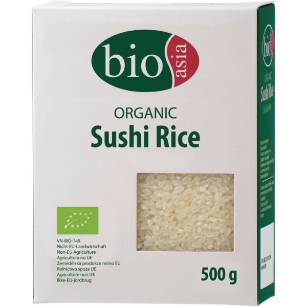 BIOASIA Bio Sushi Reis, Rundkorn