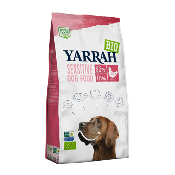 Yarrah Bio Hund Trockenfutter Sensitiv Huhn &amp; Reis