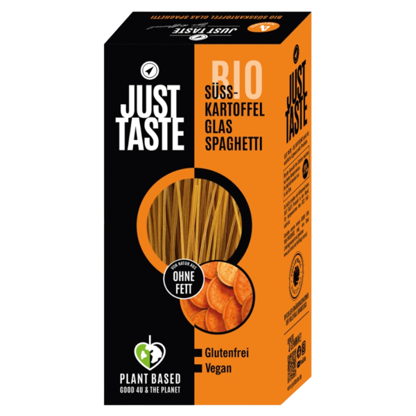 Just Taste Spaghetti med økologiske sorte bønner