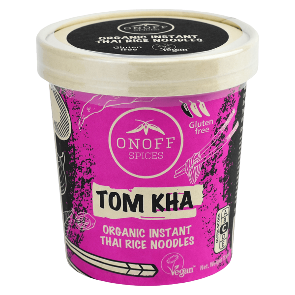 ONOFF Spices Økologisk instant-nudelsuppe Tom Kha