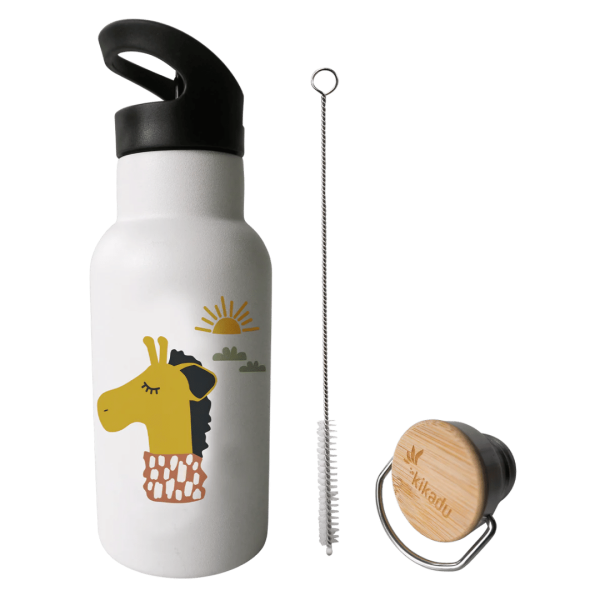 kikadu Trinkflasche Giraffe Natur