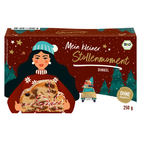 Herzberger Økologisk Mini Spelt Stollen